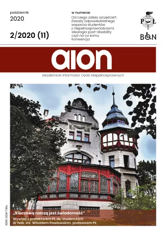 Zabytkowy budynek Rektoratu Politechniki Łódzkiej otoczony zielenią