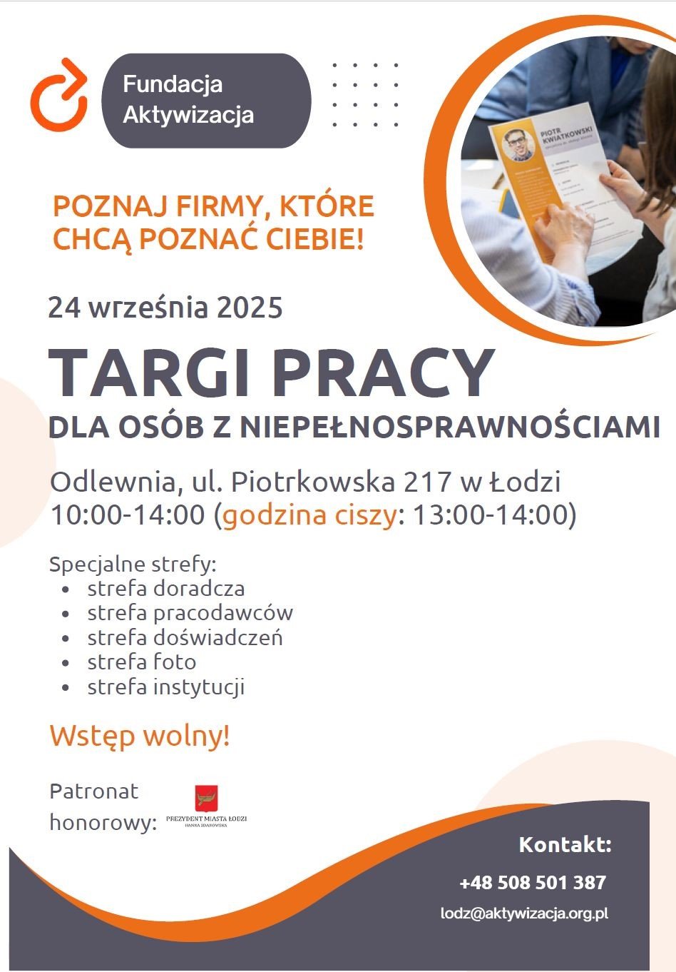 Plakat Targów Pracy