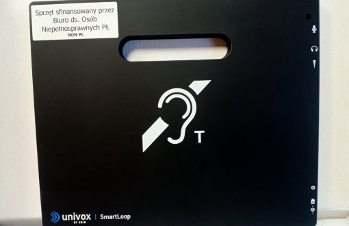 Pętla indukcyjna dla osób z dysfunkcją słuchu